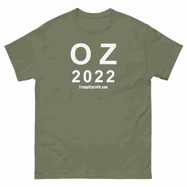 Oz For US Senate Tee_Green