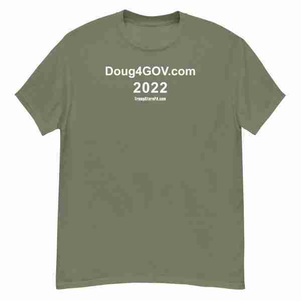 Doug4Gov.com Tee_Green