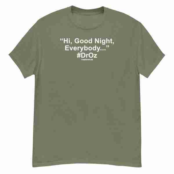 Hi Good Night Tee_Green