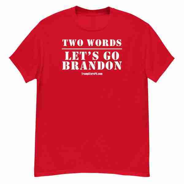 Two Words Tee_Red