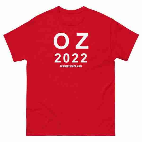 Oz For US Senate Tee_Red