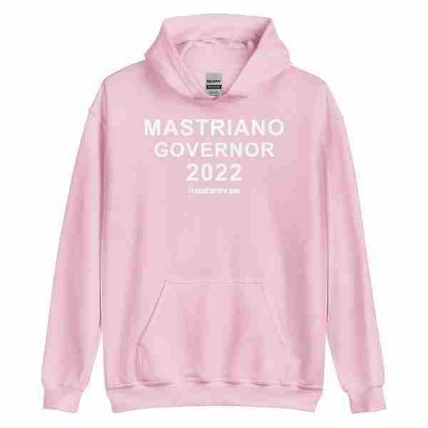 MASTRIANO For GOVERNOR Hoodie_Pink