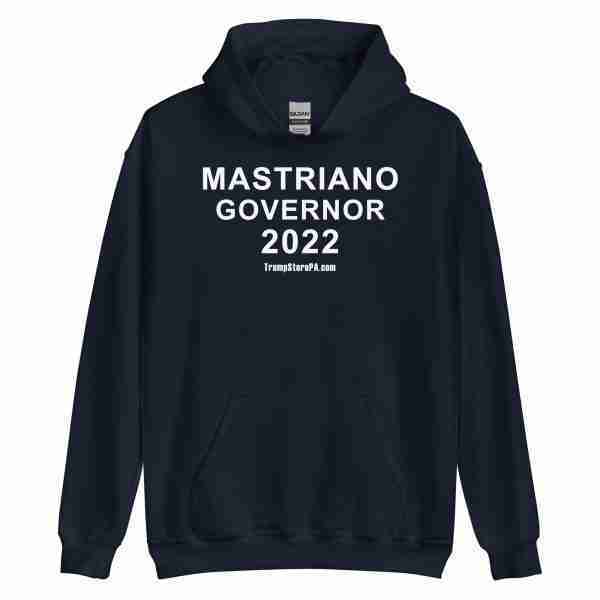 MASTRIANO For GOVERNOR Hoodie_Navy