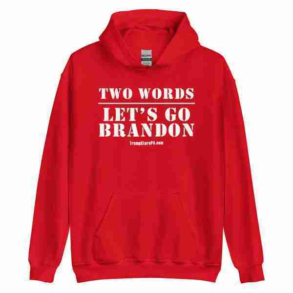 Two Words Hoodie_Red