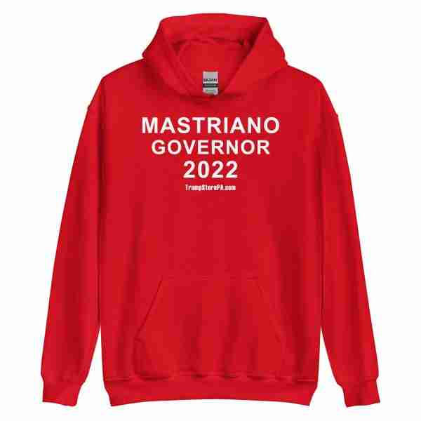 MASTRIANO For GOVERNOR Hoodie_Red