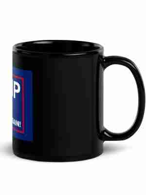 Trump 2024 Black Glossy Mug