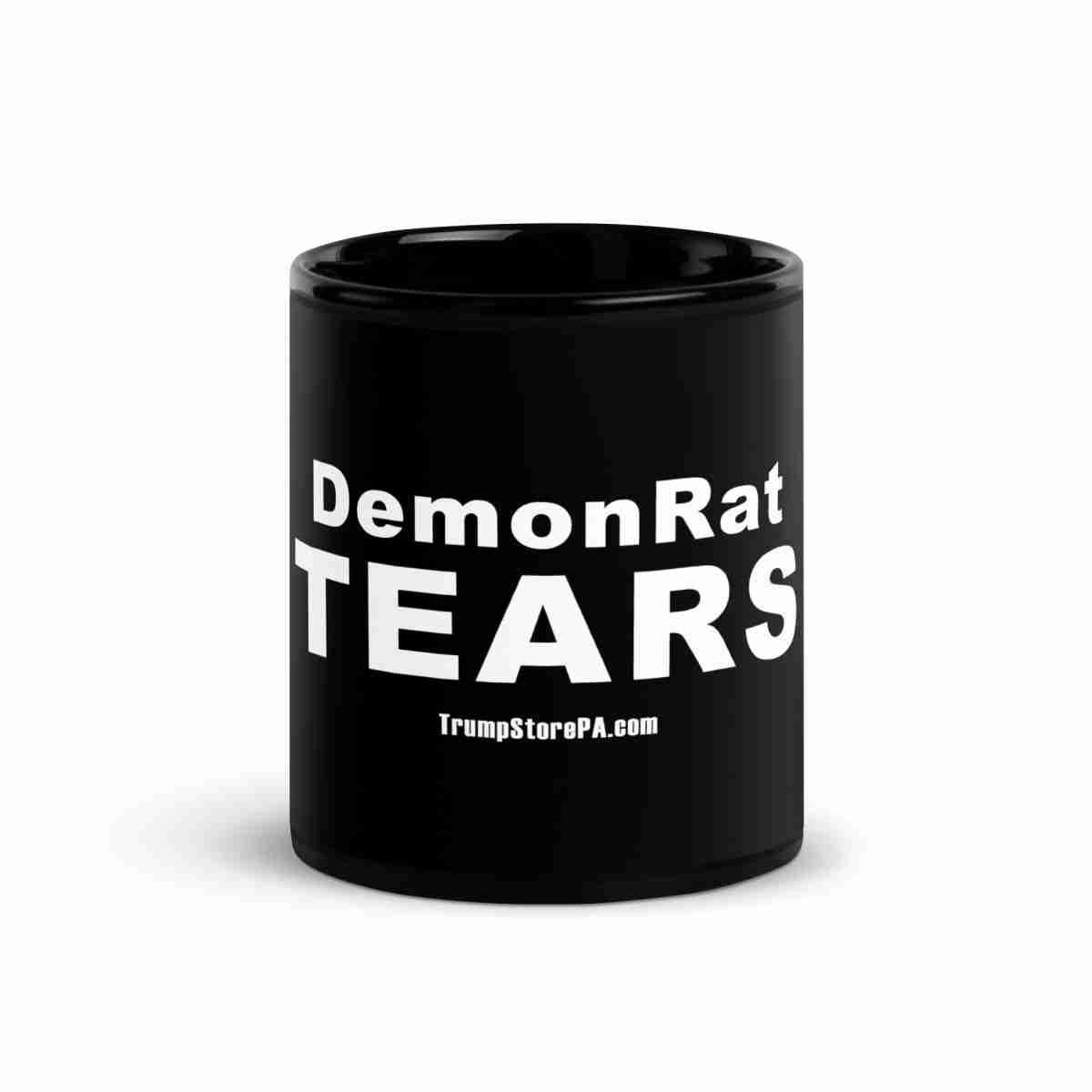 DemonRat Tears Black Glossy Mug