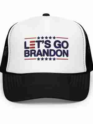 Lets Go Brandon Foam Trucker Hat
