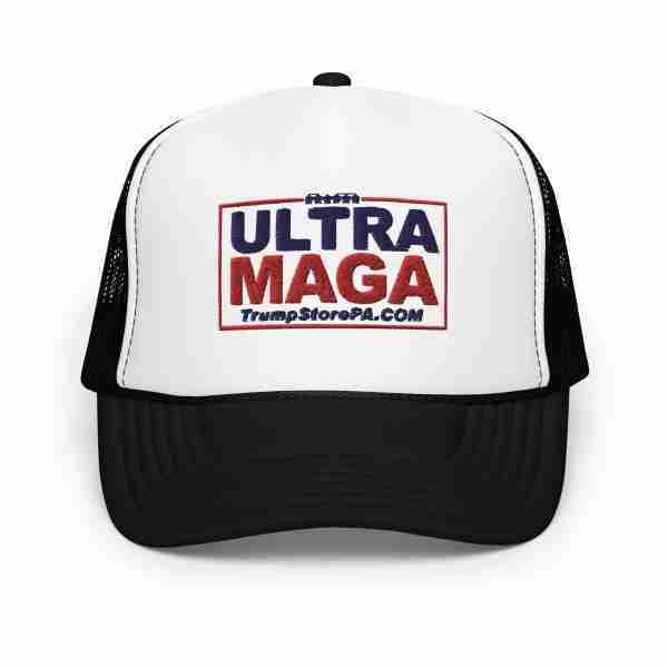 Ultra MAGA Foam Trucker Hat_Black