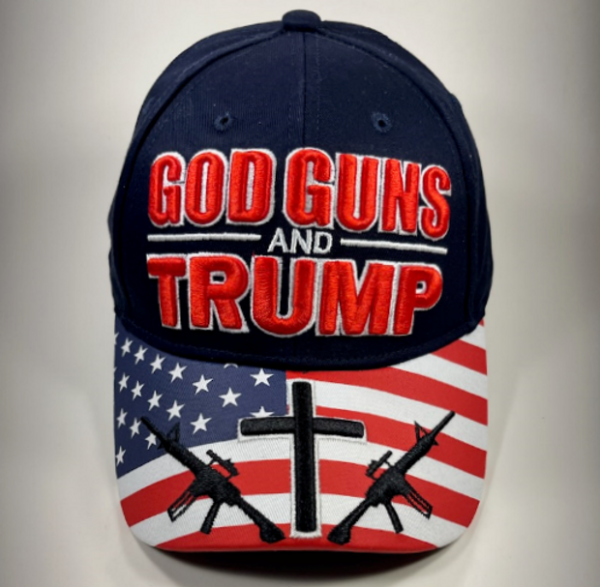 GOD, GUNS and TRUMP Cap