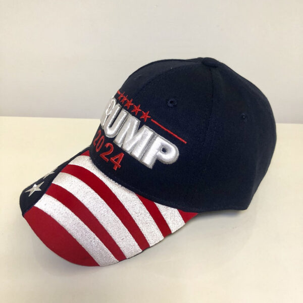 Trump 2024 American Flag cap - Image 2