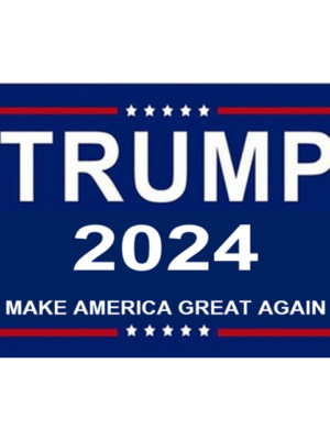 Trump 2024 Make America Great Again Banner