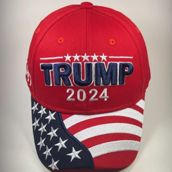 Trump 4547 2024 American Flag Cap