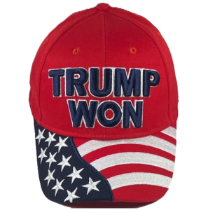 Trump Won Ball Cap Red