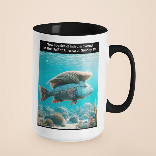 Make Fishing Great Again Trump Fish Mug