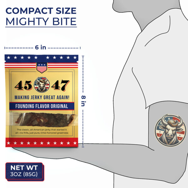 45-47 Founding Flavor Original Beef Jerky - Image 6