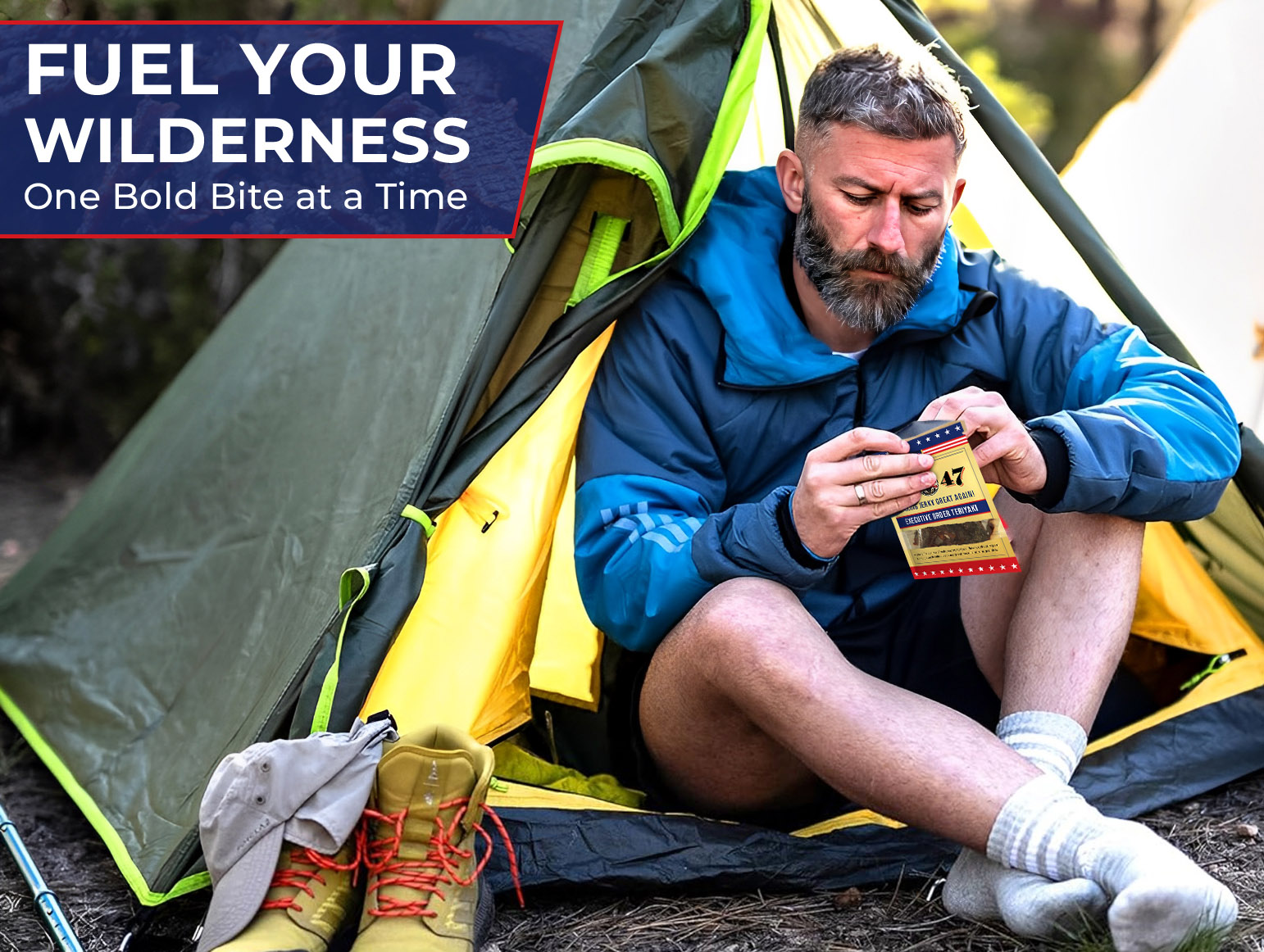 45 47 Premium Beef Jerky 4 Fuel your wilderness with 45 47 Jerky