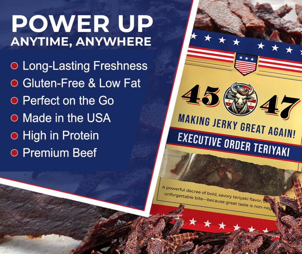 45 47 Premium Beef Jerky 2 Power-Up with 45-47 Jerky