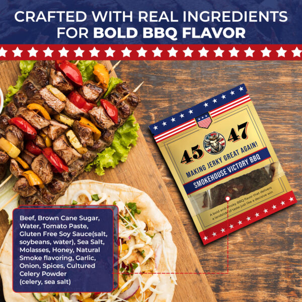 45-47 Smokehouse Victory BBQ Beef Jerky - Image 2